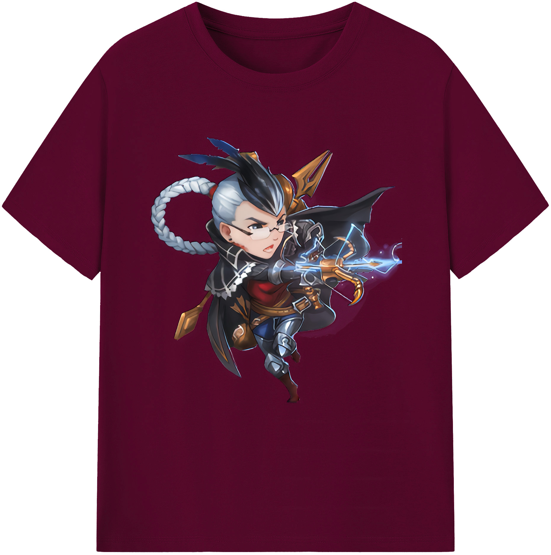 （画像用） リーグ・オブ・レジェンド League of Legends LOL レディースカジュアルプリントTシャツ（綿100％）